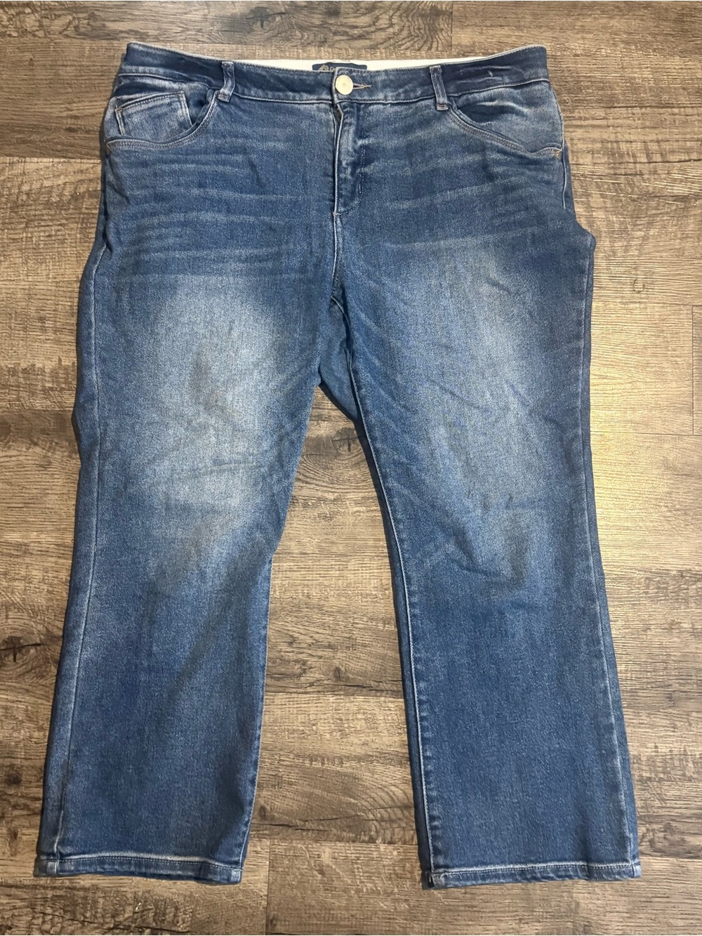 Democracy Jeans Women’s 18W Blue Ab Solutions Denim
